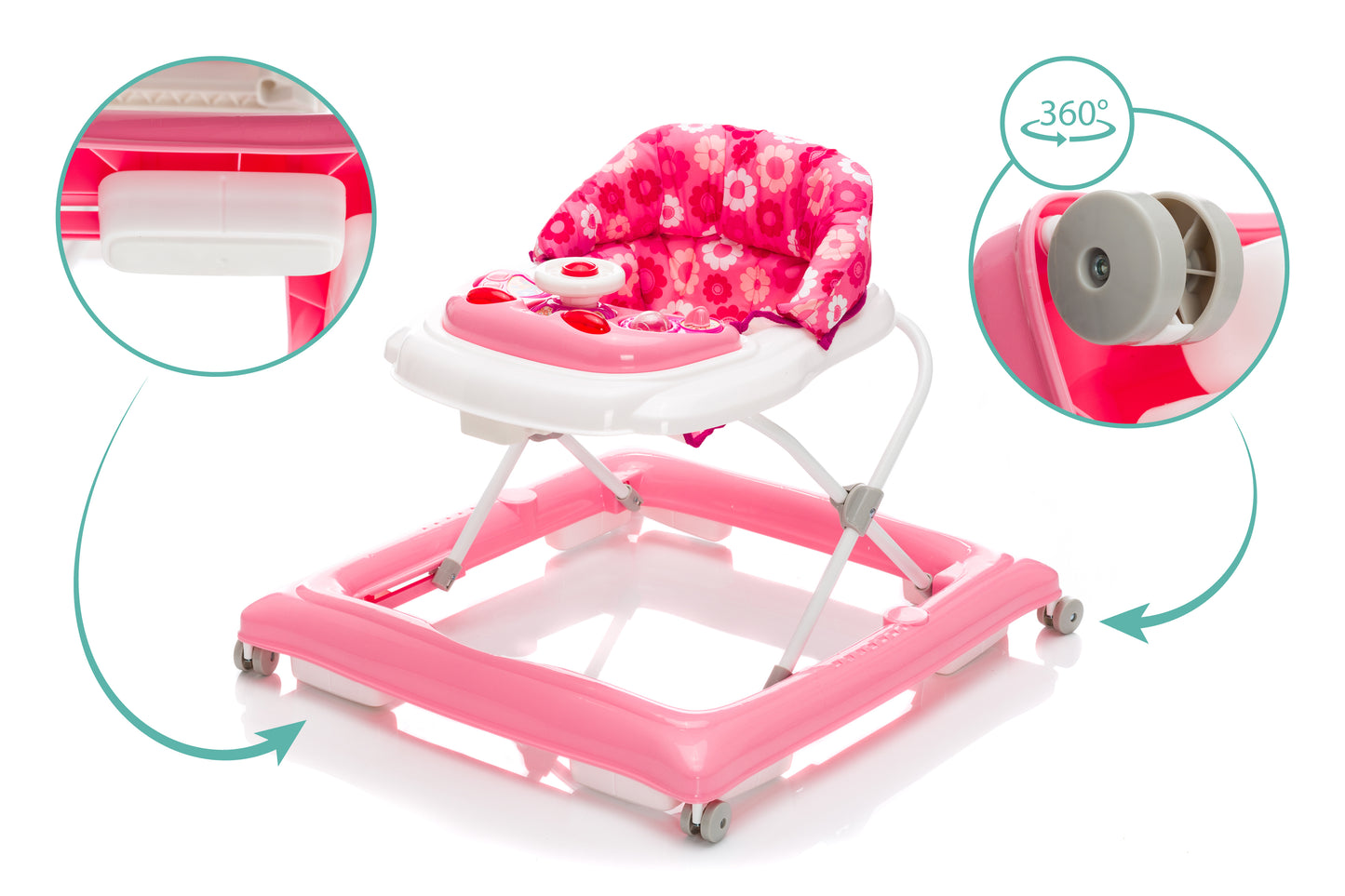 Baby Walker Pink