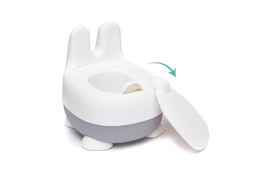 Potty Rabbit grátt