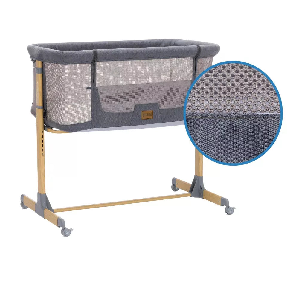 Air Bedside Crib grey