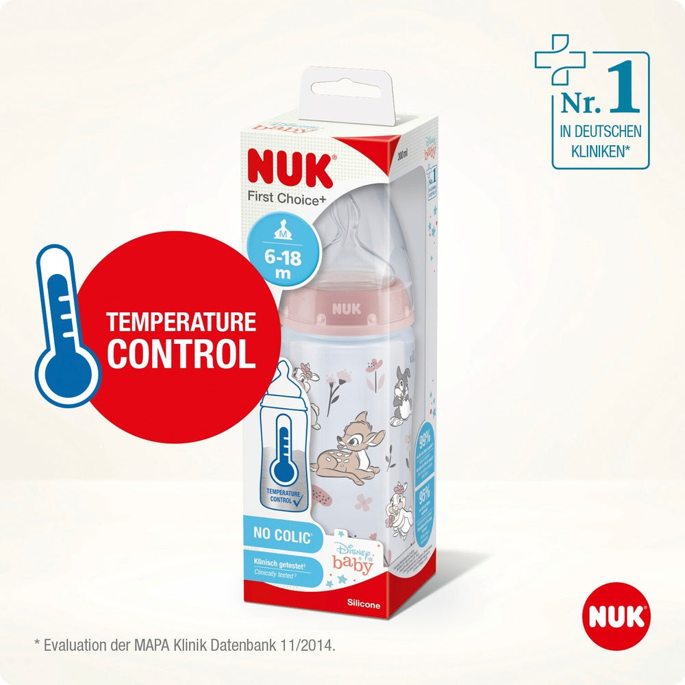 NUK First Choice Bambi 6-18 mðn